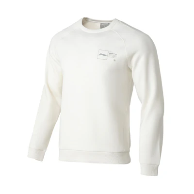 Li-Ning Training Series Pullover Sweatshirt - Cloud White AWDQ671-2