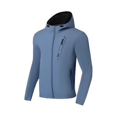 Li-Ning Training Series Solid Color Zip Casual Hooded Jacket AFDSC91-1