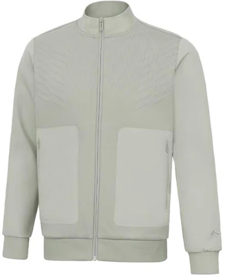 Li-Ning Training Series Solid Stand Collar Jacket in Camel Gray AJDT701-2 Buy Li-Ning Training Series Solid Stand Collar Jacket in Camel Gray AJDT701-2
