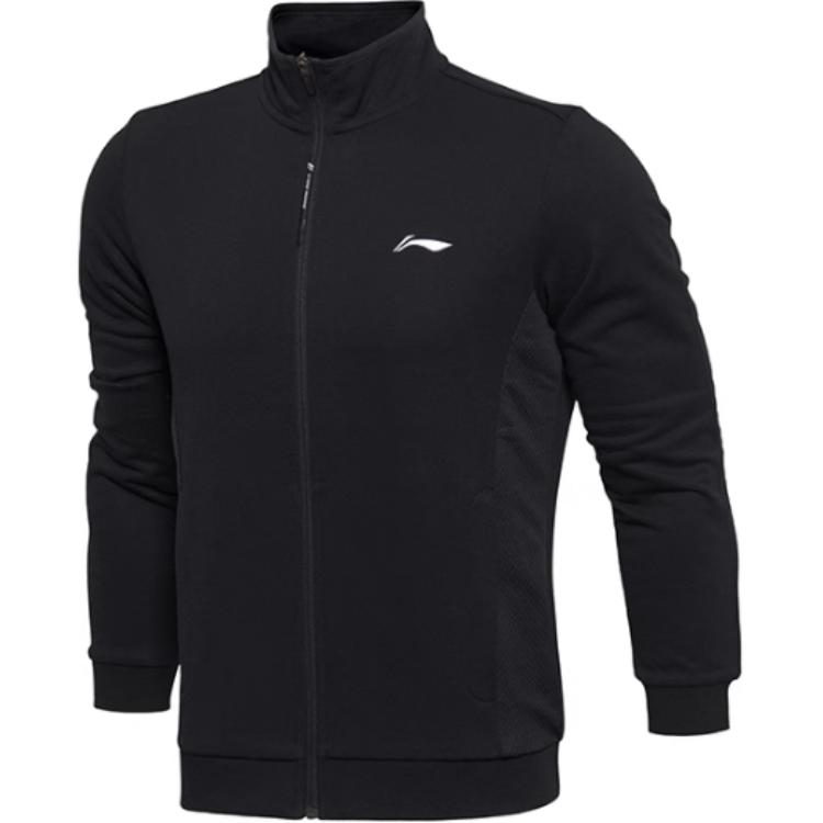 Li-Ning Training Series Zip-Up Track Jacket Black AWDM047-2
