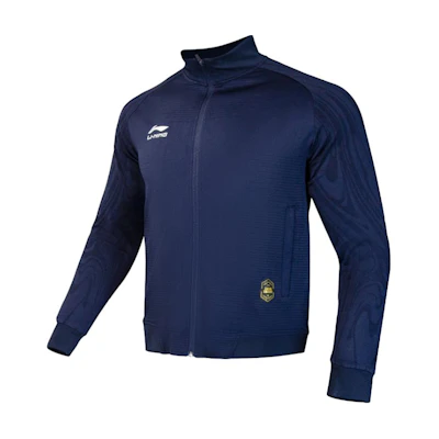 Li-Ning Training Series Zip Loose Fit Running Sweatshirt Ink Blue AWDR481-2