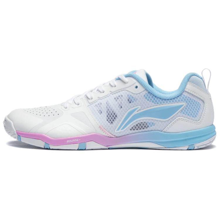 Li-Ning Training Shoes Low 'White Blue' APPU023-7