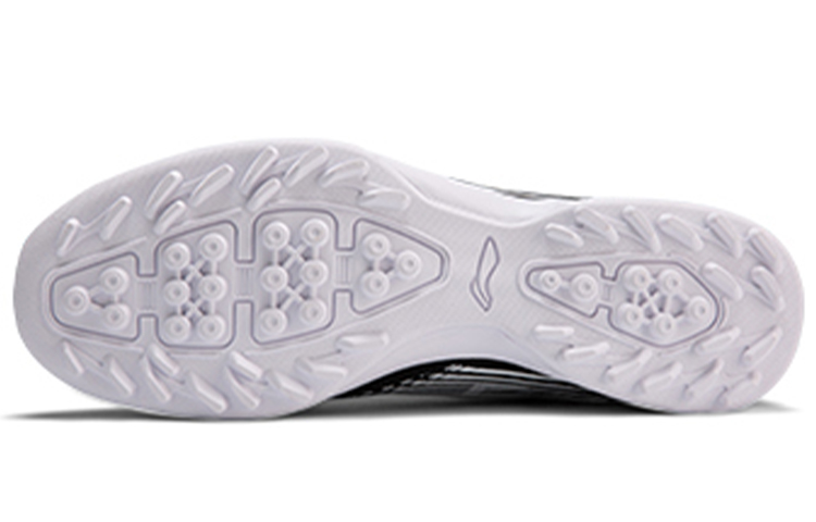 Shop Sepatu Sepak Bola Latihan Li-Ning 'Hitam Abu-Abu' ASTQ005-2