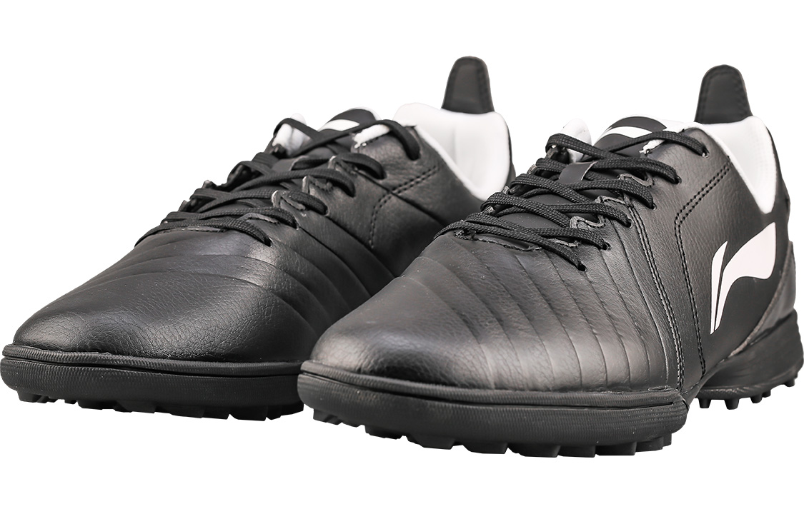 Lookbook Sepatu Sepak Bola Li-Ning 'Black Spikes' Hitam Latihan ASTN011-1