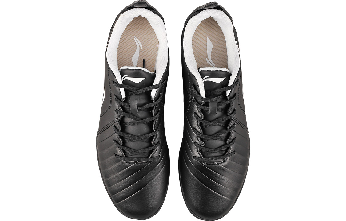 Shop Sepatu Sepak Bola Li-Ning 'Black Spikes' Hitam Latihan ASTN011-1