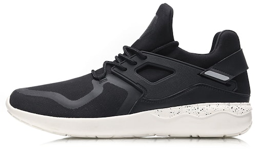 李宁潮流'反光透气低帮跑鞋黑白' AGLM087-4 Buy 李宁潮流'反光透气低帮跑鞋黑白' AGLM087-4