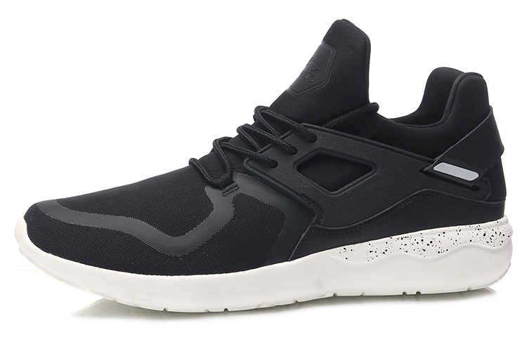 Order Li-Ning Trend ''Reflektierend Atmungsaktiv Low-Top Laufen Schwarz Weiß'' AGLM087-4