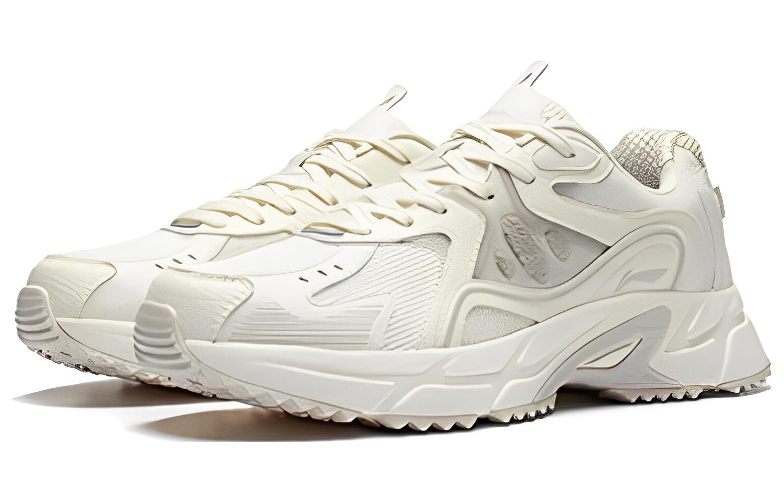 Lookbook Li-Ning Trend Low 'Beige' Sepatu Kasual Pria/Wanita ARLS021-3