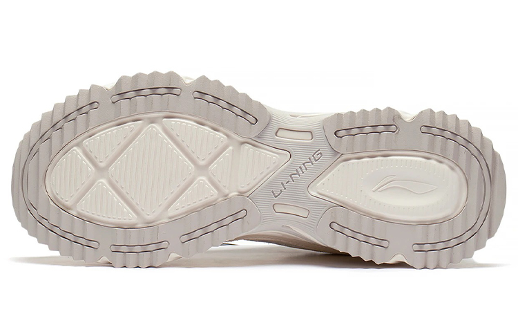 Shop Li-Ning Trend Low 'Beige' Sepatu Kasual Pria/Wanita ARLS021-3