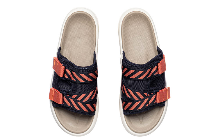Shop Li-Ning Trend Slipper ''Blauw Rood'' AGAR013-1