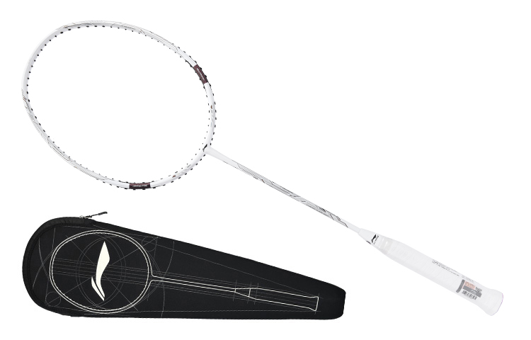 Lookbook Li-Ning Turbocharging 7D Badminton Racket White - Lightweight, Durable, Offensive AYPQ018-1