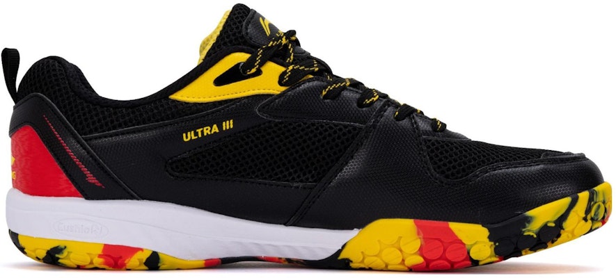 Li-Ning Ultra 3 'Negro Amarillo Rojo' AYTS069-2 Order Li-Ning Ultra 3 'Negro Amarillo Rojo' AYTS069-2