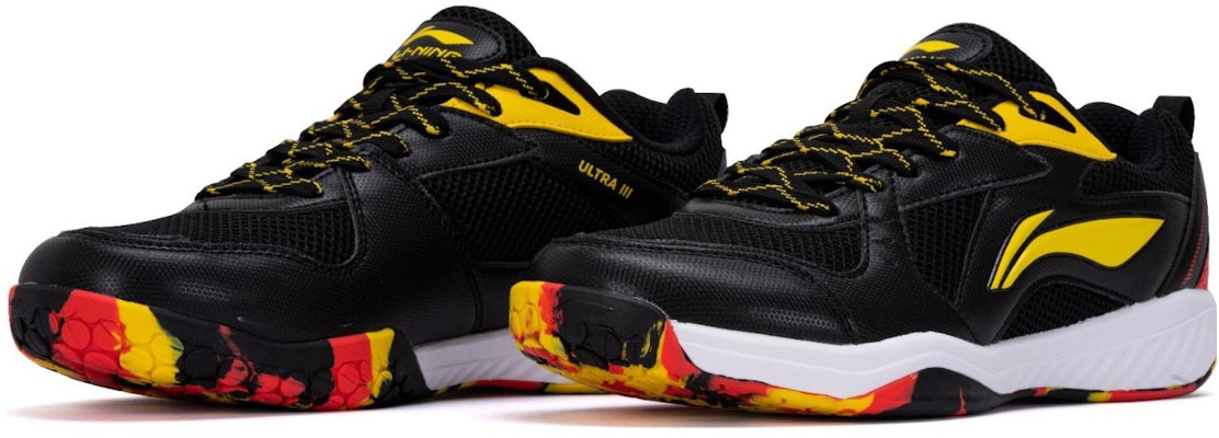 Li-Ning Ultra 3 'Negro Amarillo Rojo' AYTS069-2 Lookbook Li-Ning Ultra 3 'Negro Amarillo Rojo' AYTS069-2