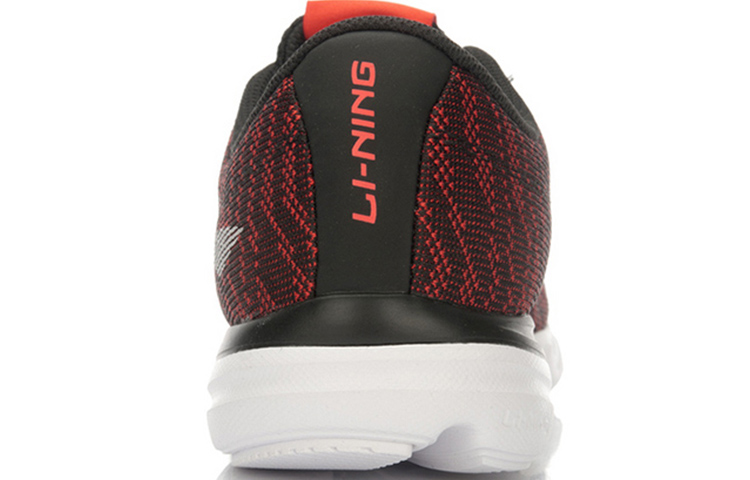 Purchase Li-Ning Ultra Light Chaussures Running Tricot Doux ''Noir Rouge'' ARBP099-1