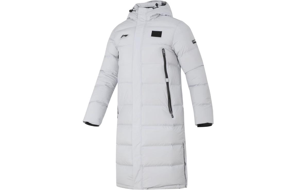 Order Li-Ning Unisex Jaket Bulutangkis Series Overcoat - Coin Gray Down. AYMT123-3