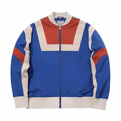 Li-Ning Unisex Blue Stand Collar Casual Sports Jacket AJDQ430-2