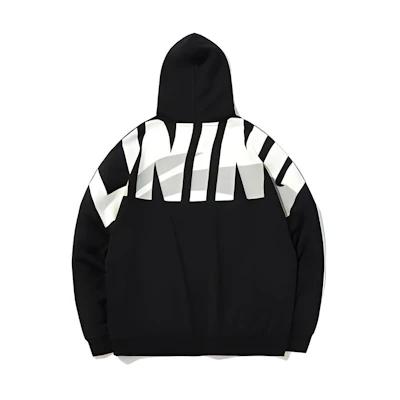 Li-Ning Unisex Casual Sports Drawstring Hoodie Black AWDQ362-1
