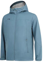Li-Ning Unisex Hooded Windbreaker Jacket in Indigo. AFDSC15-4 Li-Ning Unisex Hooded Windbreaker Jacket in Indigo. AFDSC15-4