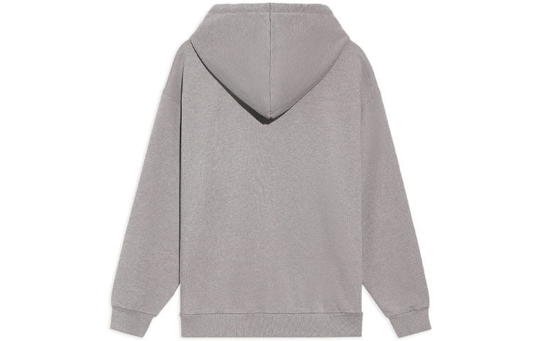 Lookbook Li-Ning Unisex Logo Embroidered Pullover Sweatshirt Light Gray AWDS224-1