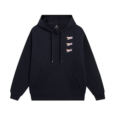 Li-Ning Unisex Solid Color Drawstring Hoodie Black AWDT149-1