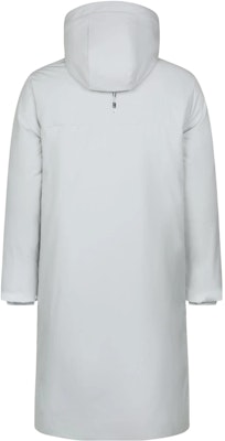 Li-Ning Unisex White Hooded Puffer Jacket with Logo Design. AYMS007-3 Lookbook Li-Ning Unisex White Hooded Puffer Jacket with Logo Design. AYMS007-3