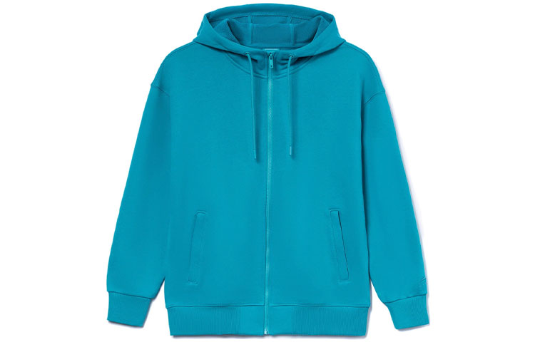 Li-Ning Unisex Zip-Up Sweatshirt Jade Blue Casual Sportswear AWDR867-4