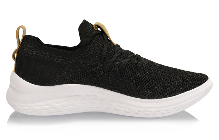 Order Li-Ning Urban Knit Lage Sneakers Hardlopen ''Zwart Wit'' AGGP017-1