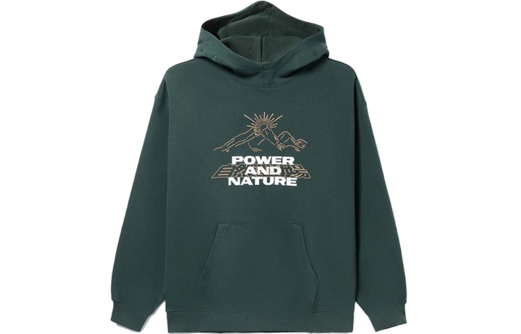Li-Ning Urban Outdoor Reflective Oversized Hoodie Green Garlic Male Edition AWDRF25-1