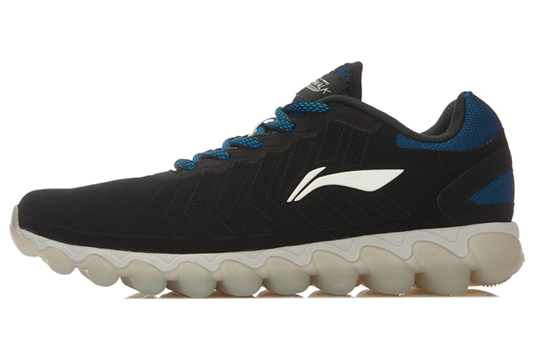 Li-Ning Urban Running Shoes 'Black Blue' ACGL111-4