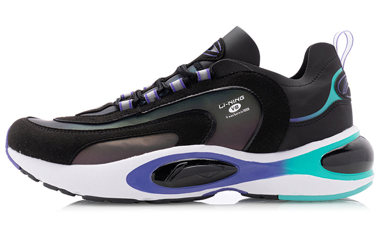 Li-Ning V8 'Black Green' ARHQ063-3