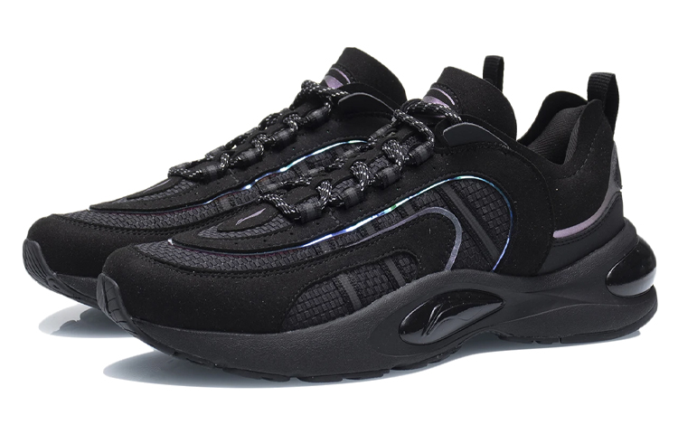 Lookbook Li-Ning V8 ''Schwarze Low-Top Laufschuhe'' ARHQ145-8