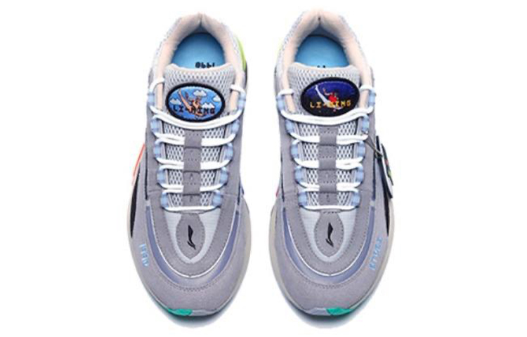 Lookbook Li-Ning V8 Low ''Grijs'' ARHN274-1