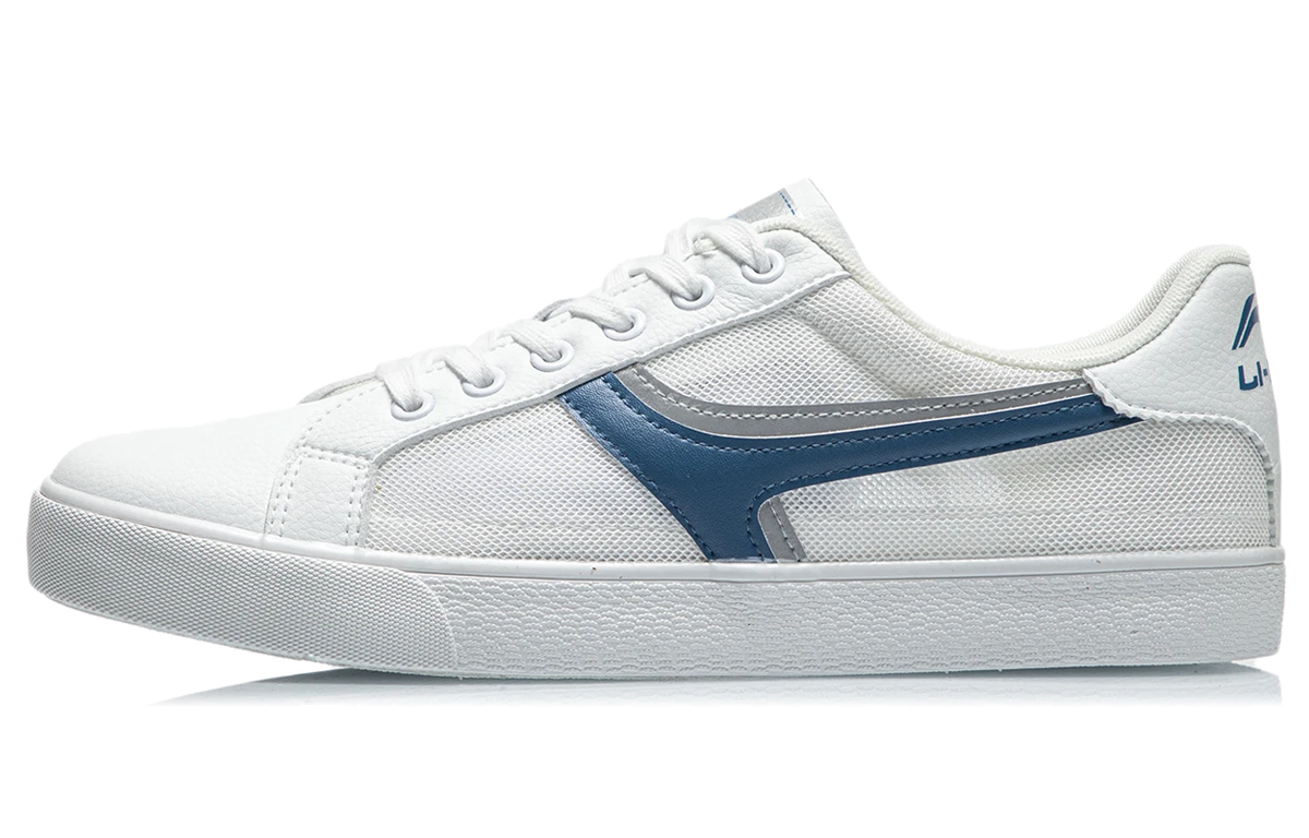 Buy Zapatillas de Skate Retro Li-Ning 'Blanco Azul' AGCR395-2