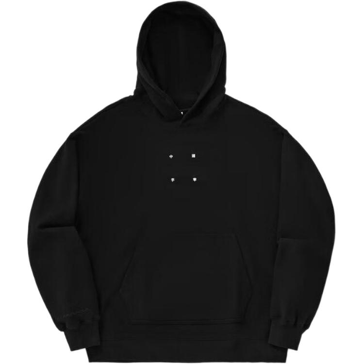 Li-Ning VITAL Hoodie Black Unisex Pullover AWDTE71-5