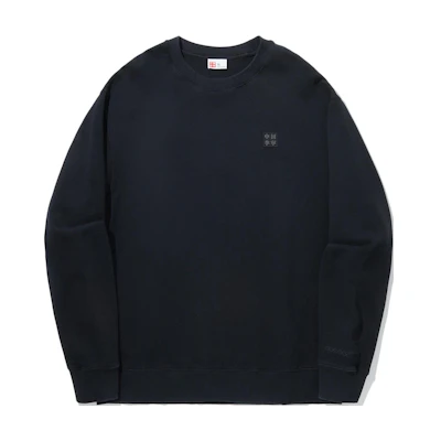 Li-Ning Vital Series Black Crewneck Sweatshirt Unisex Casual Breathable Loose Fit AWDUB31-3