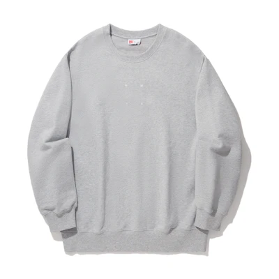 Li-Ning Vital Series Crewneck Sweatshirt Unisex Plain Grey Fitness Casualwear AWDU329-4