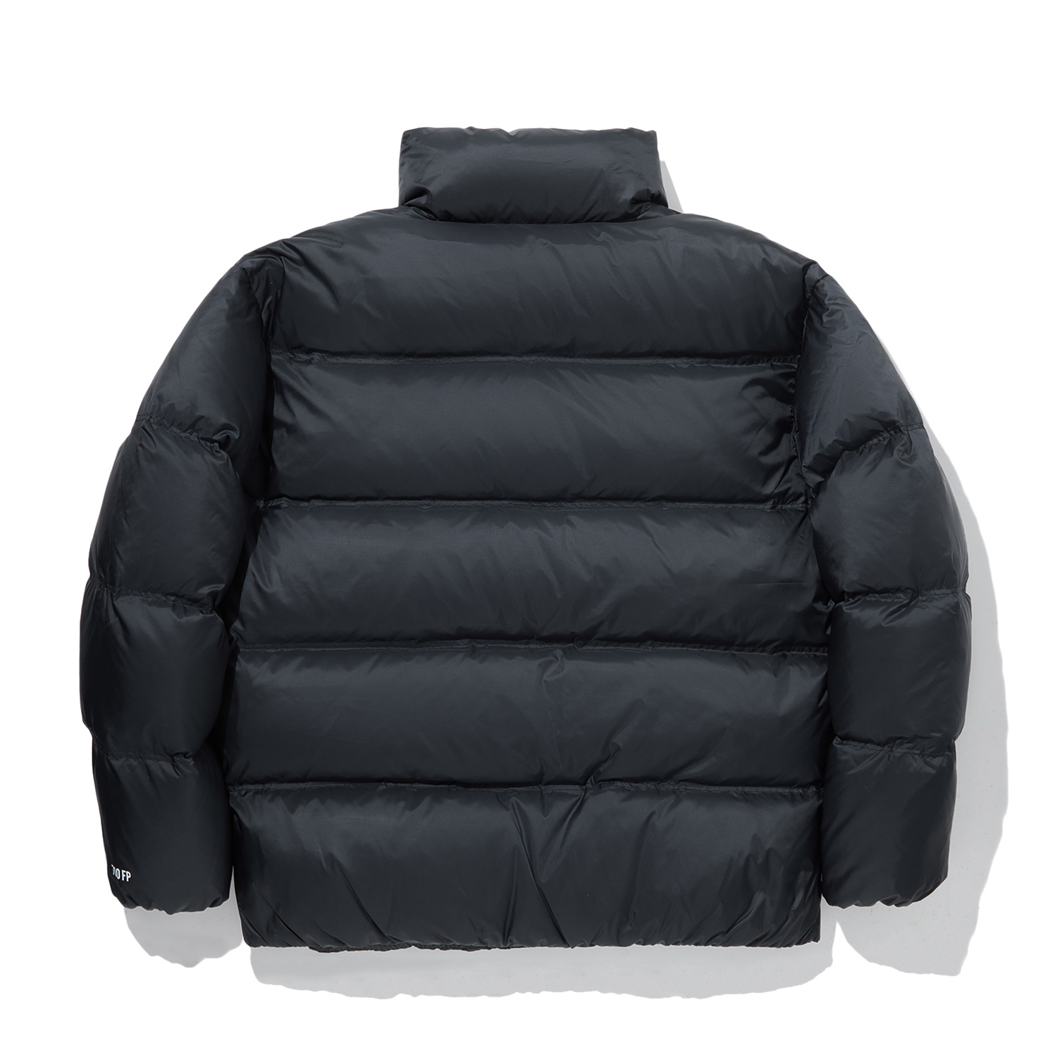 Lookbook Li-Ning VITAL Series Unisex Black Puffer Jacket with Zip & Stand Collar AYMU319-2