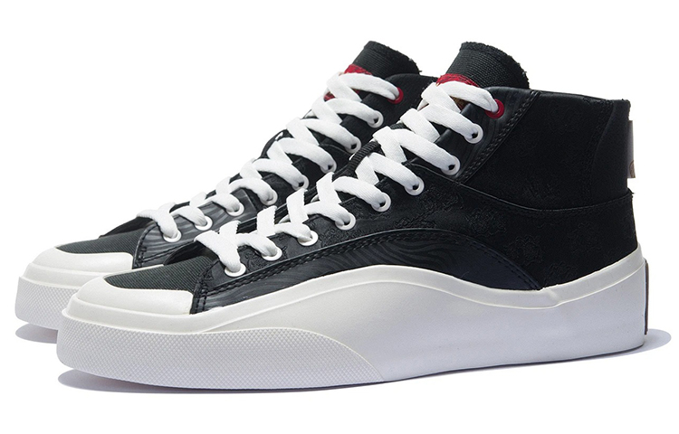 Lookbook 李宁VULC高帮“黑色” AGCS009-2