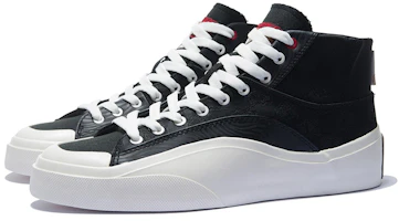 Lookbook LiNing李寧 日進斗金系列 VULC Hi 保暖耐磨輕便 高幫 板鞋 男款 黑