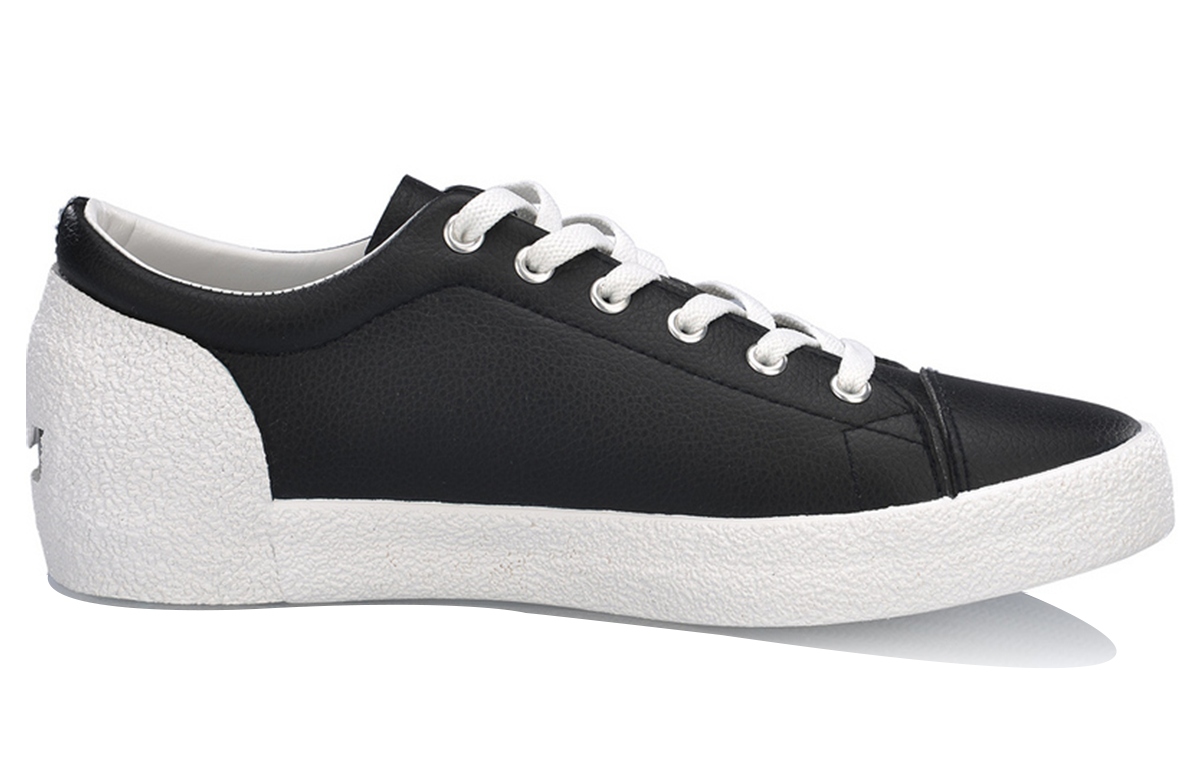 Order LiNing李寧 Vulc Lite 耐磨經典休閒鞋 黑白