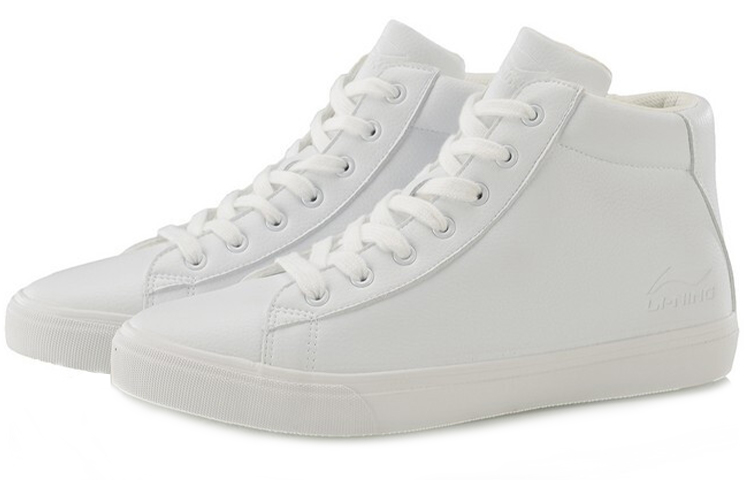 Lookbook Li-Ning Vulc Lite 'Winter High-Top Putih' AGLP105-2