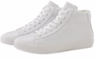 Lookbook 李宁 Vulc Lite Winter 轻便耐磨 高帮板鞋 白色