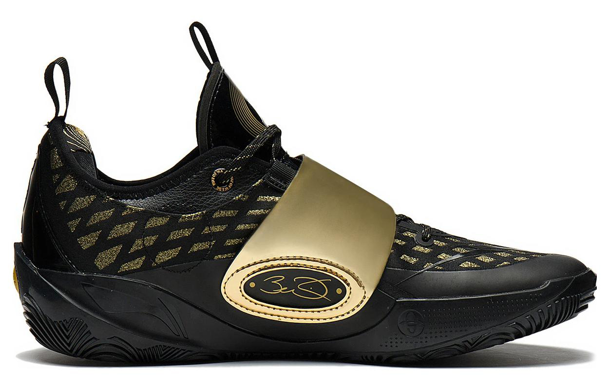 Lookbook Li-Ning Wade 808 2.0 Low 'Hitam Emas' ABPT017-2