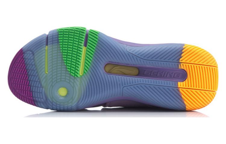 Shop LiNing李寧 937 減震防滑耐磨 高筒 籃球鞋 紫色