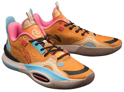 LiNing李寧 全城10 新年 防滑耐磨 低筒 籃球鞋 橘黃色 Lookbook LiNing李寧 全城10 新年 防滑耐磨 低筒 籃球鞋 橘黃色