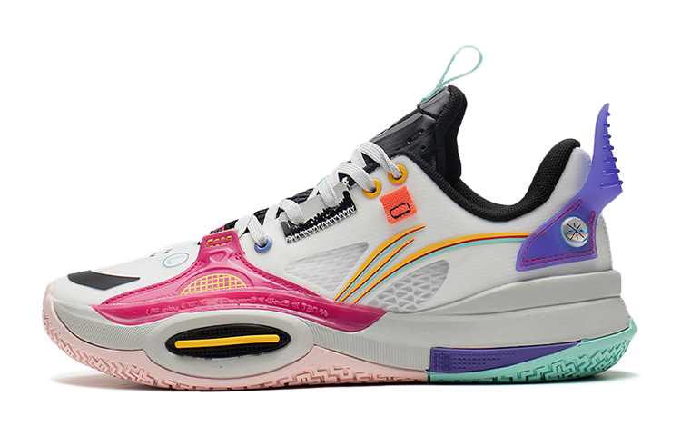 Li-Ning Wade All City 10 'White Purple' ABAS017-2