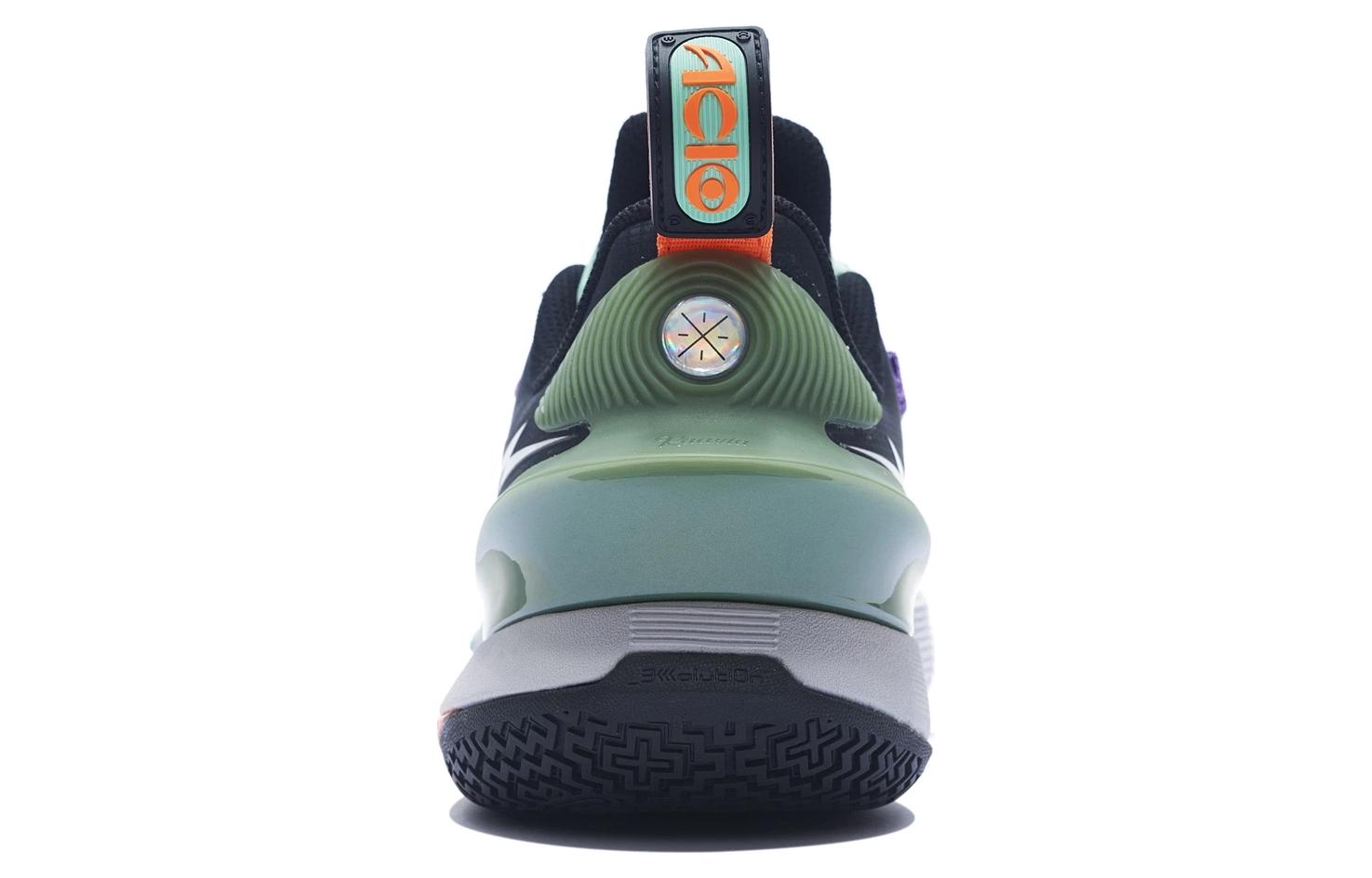 Details for LiNing李寧 全城10 V2 減震輕便回彈 低筒 實戰籃球鞋 綠黑色