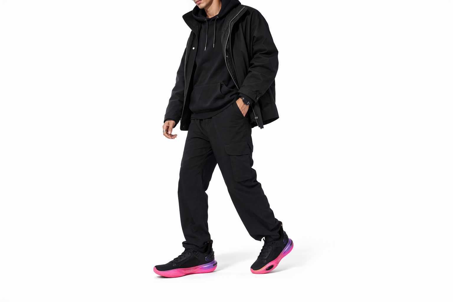 Order Li-Ning Wade All City 11 'Sunrise' Kasut Sukan Lelaki ABAT005-6