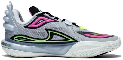 LiNing李寧 全城11 V2 潮流舒適 耐磨防滑 低筒 籃球鞋 男款 灰藍粉 Order LiNing李寧 全城11 V2 潮流舒適 耐磨防滑 低筒 籃球鞋 男款 灰藍粉