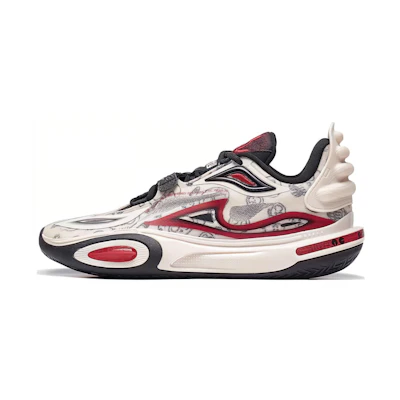 Li-Ning Wade All City 11 V2 'Beige Black Red'